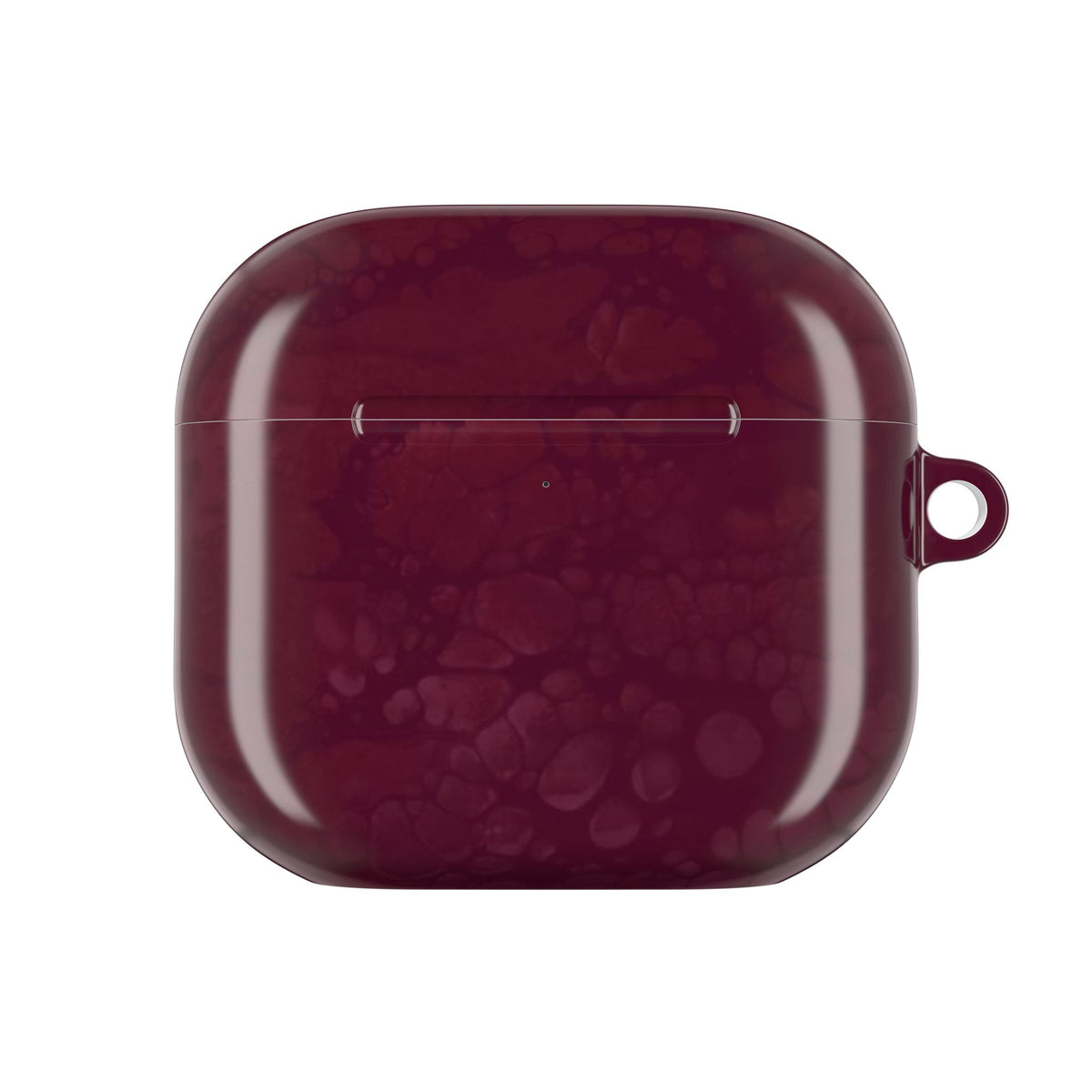 BURGUNDY INK AIRPOD CASE