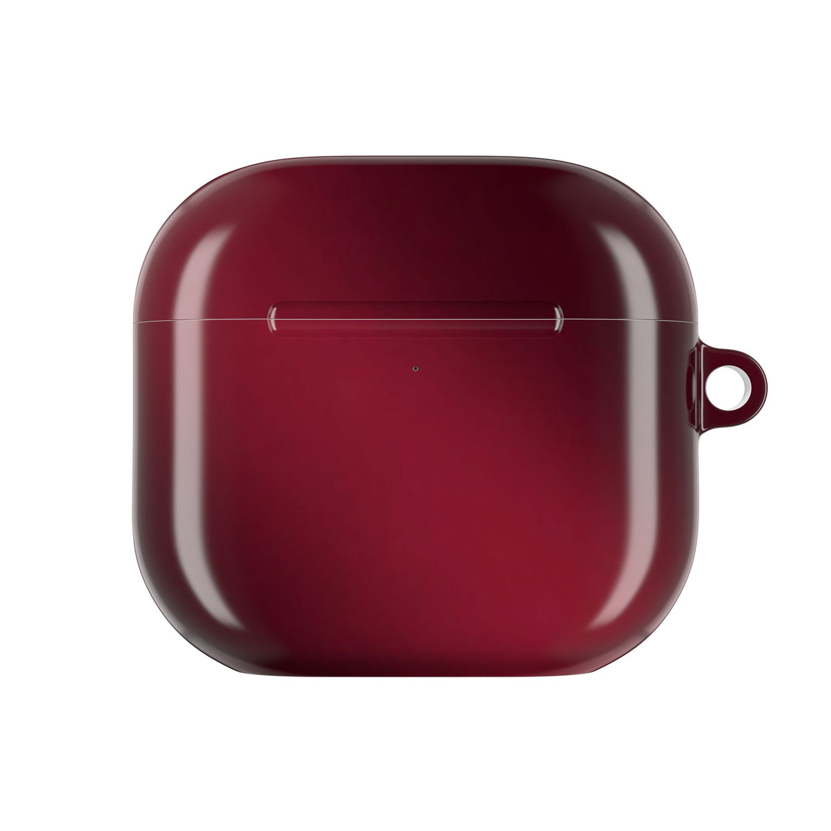 BURGUNDY CHERRY SHINE AIRPOD CASE