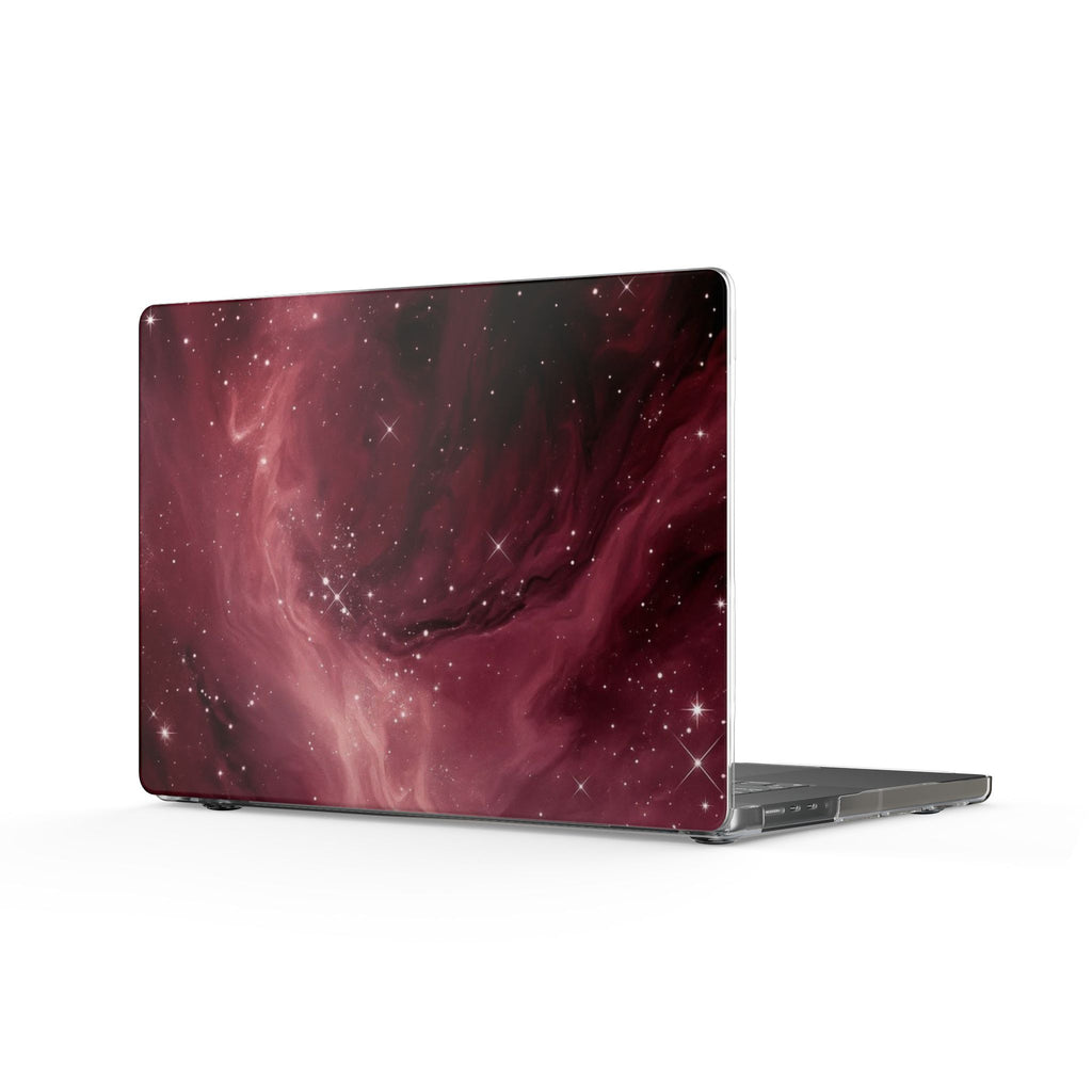 BURGUNDY GALAXY WAY MACBOOK COVERS