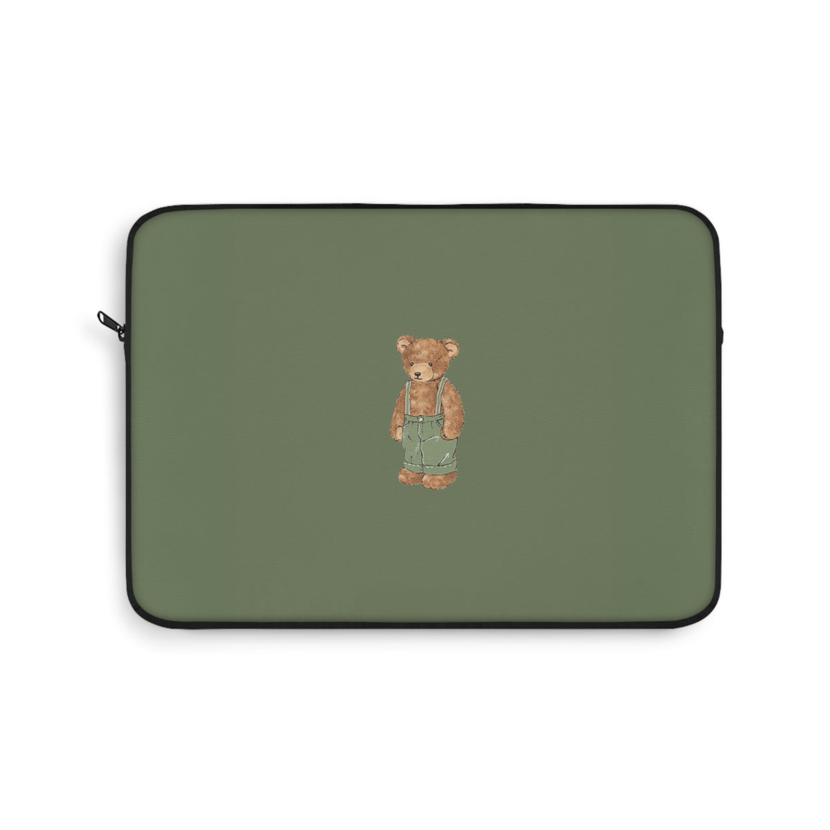 LIGHT GREEN TEDDY BEAR IPAD & LAPTOP SLEEVE