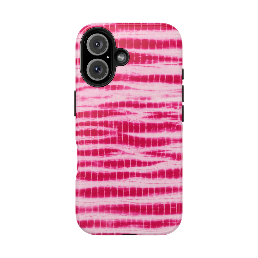 BURGUNDY PINK COASTAL WASH PHONE CASE