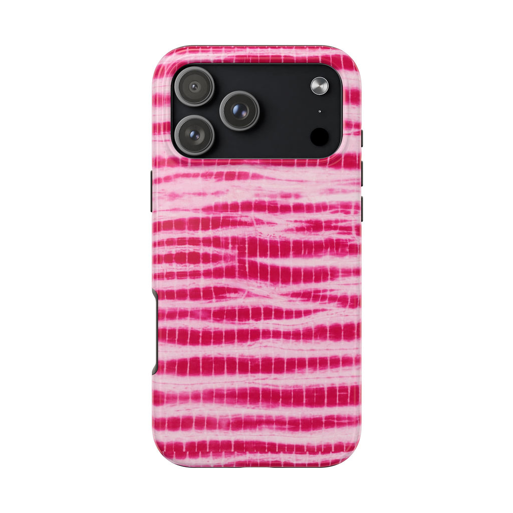 BURGUNDY PINK COASTAL WASH PHONE CASE
