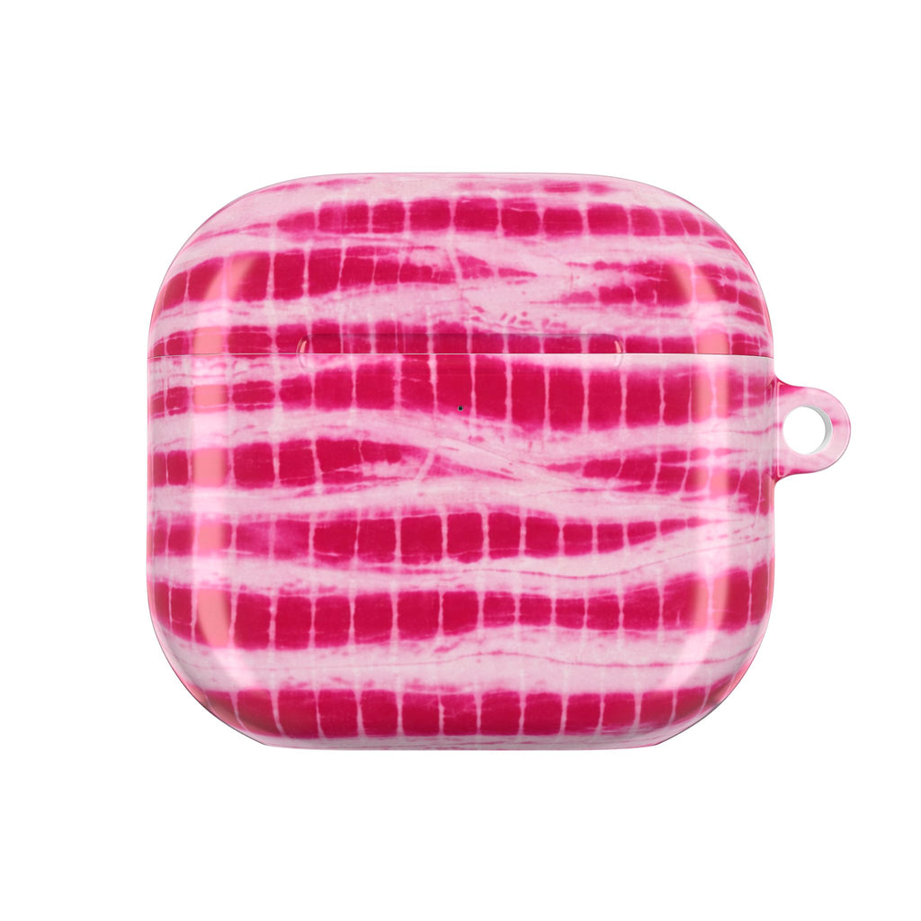 BURGUNDY PINK COASTAL WASH AIRPOD CASE