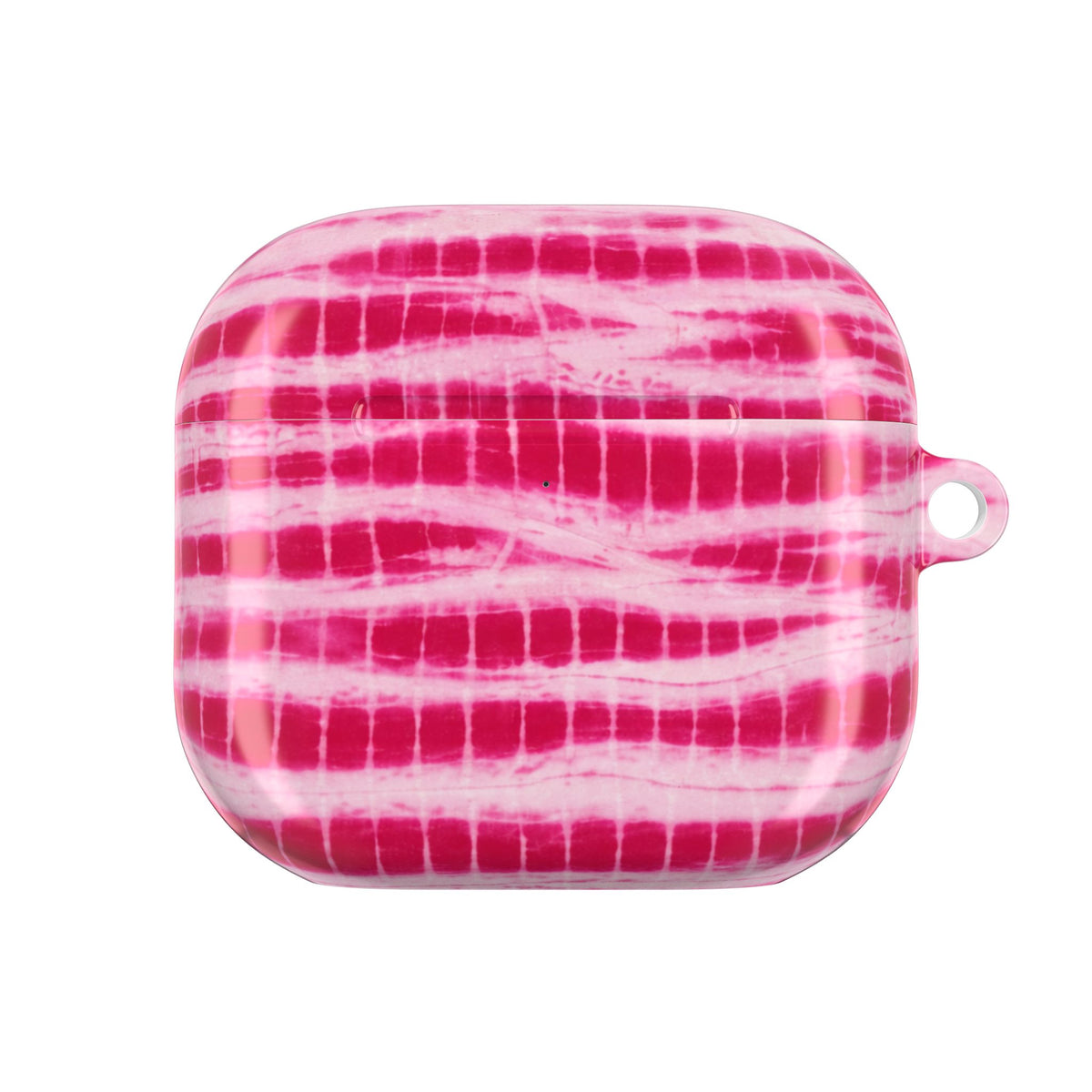 BURGUNDY PINK COASTAL WASH AIRPOD CASE