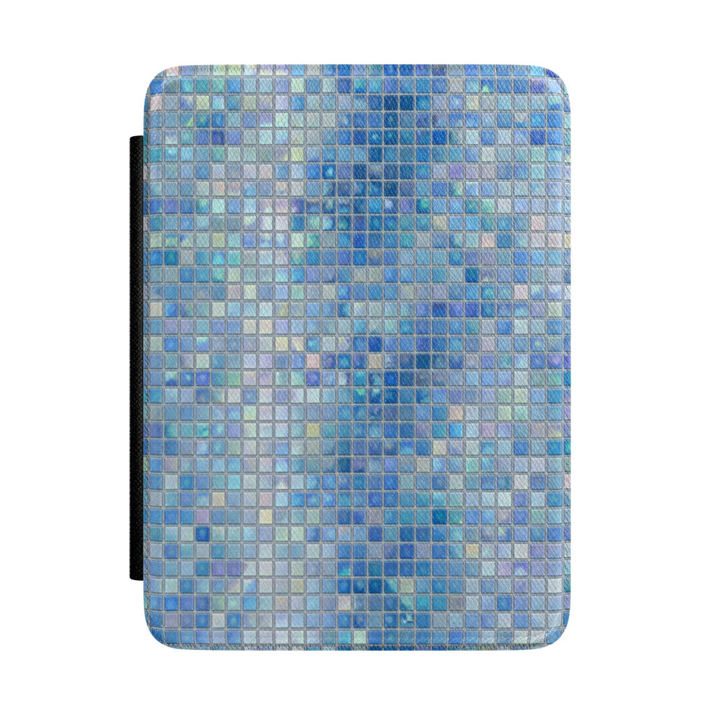 GLACIER BLUE MOSAIC KINDLE CASE HARDCOVER