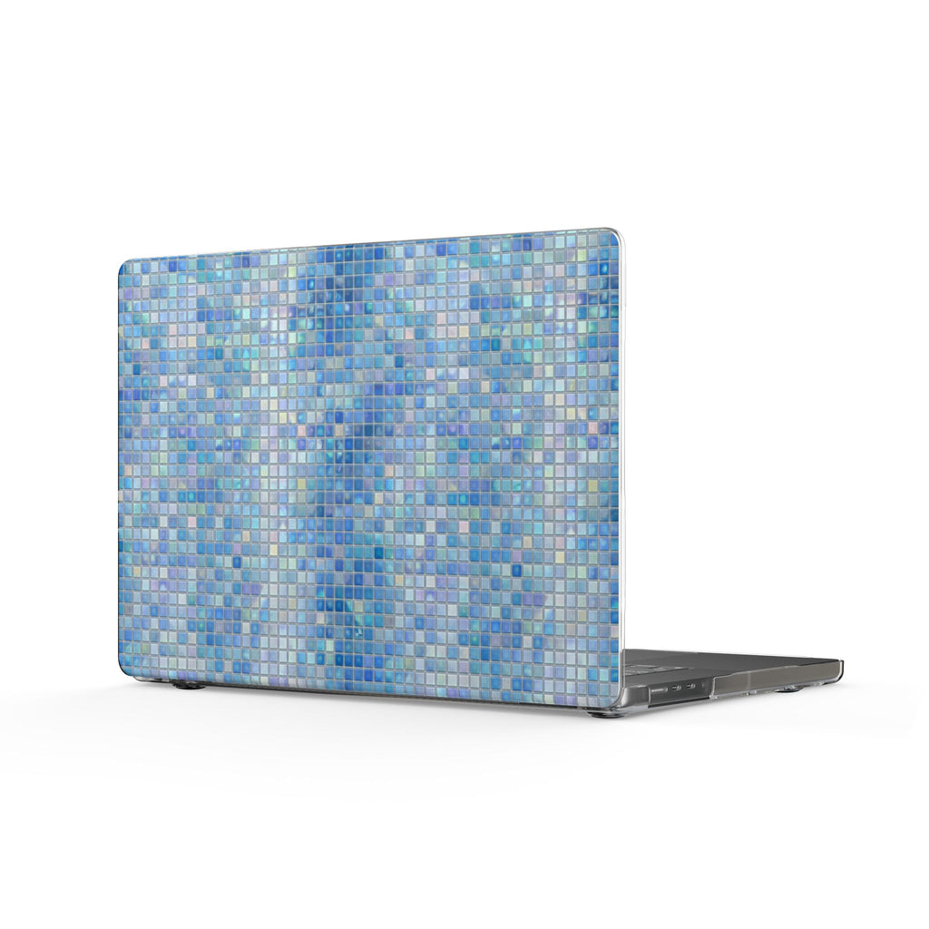 GLACIER BLUE MOSAIC MACBOOK COVERS