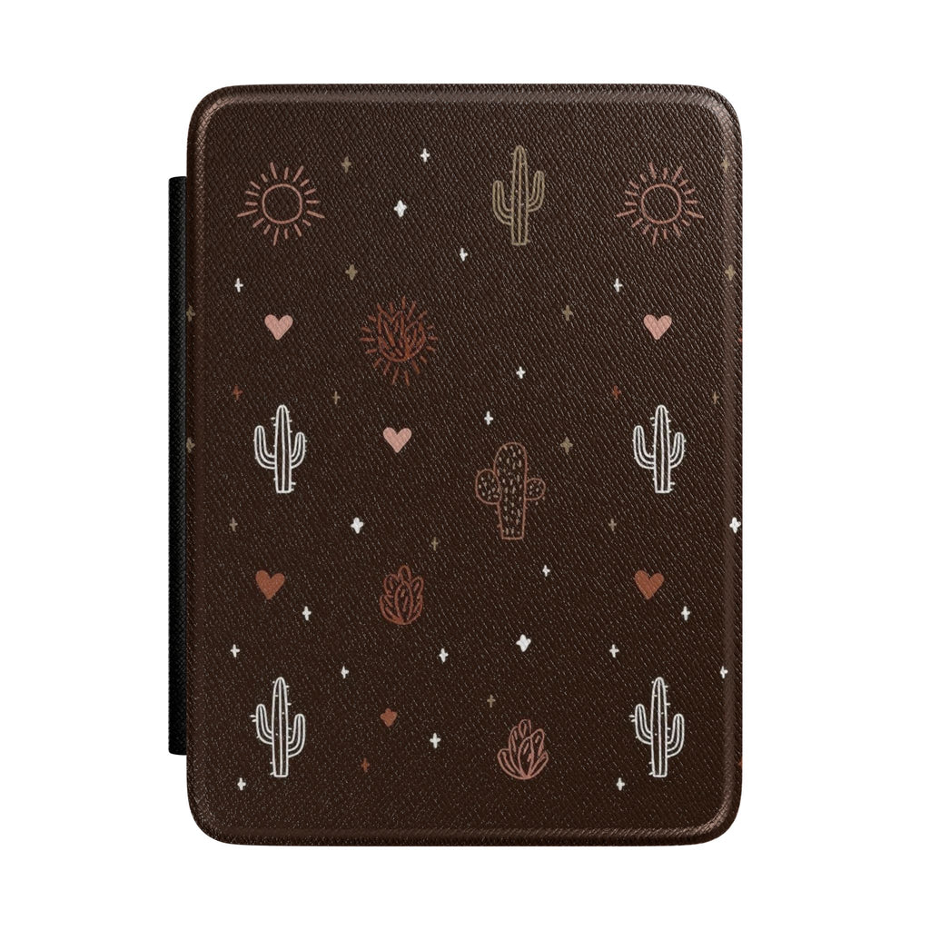 BOHO COUNTRY CACTI KINDLE CASE HARDCOVER