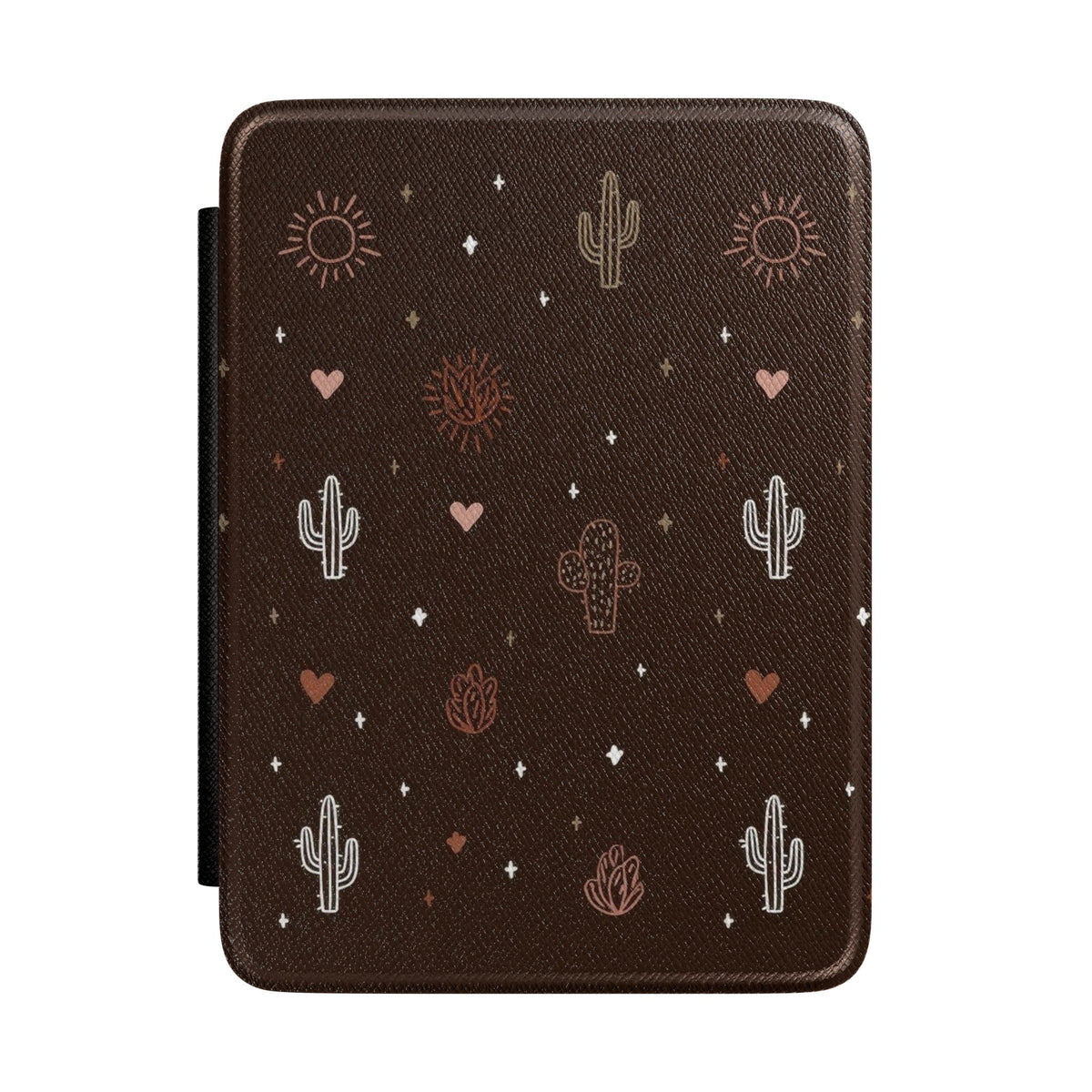BOHO COUNTRY CACTI KINDLE CASE HARDCOVER