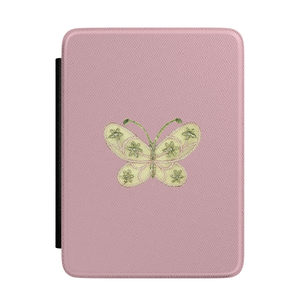 ROSE BUTTERFLY KINDLE CASE HARDCOVER