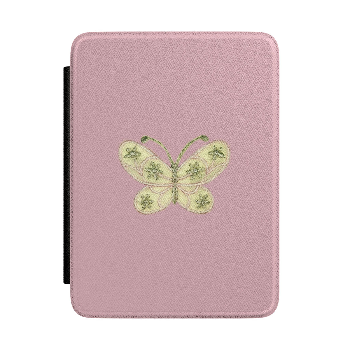 ROSE BUTTERFLY KINDLE CASE HARDCOVER