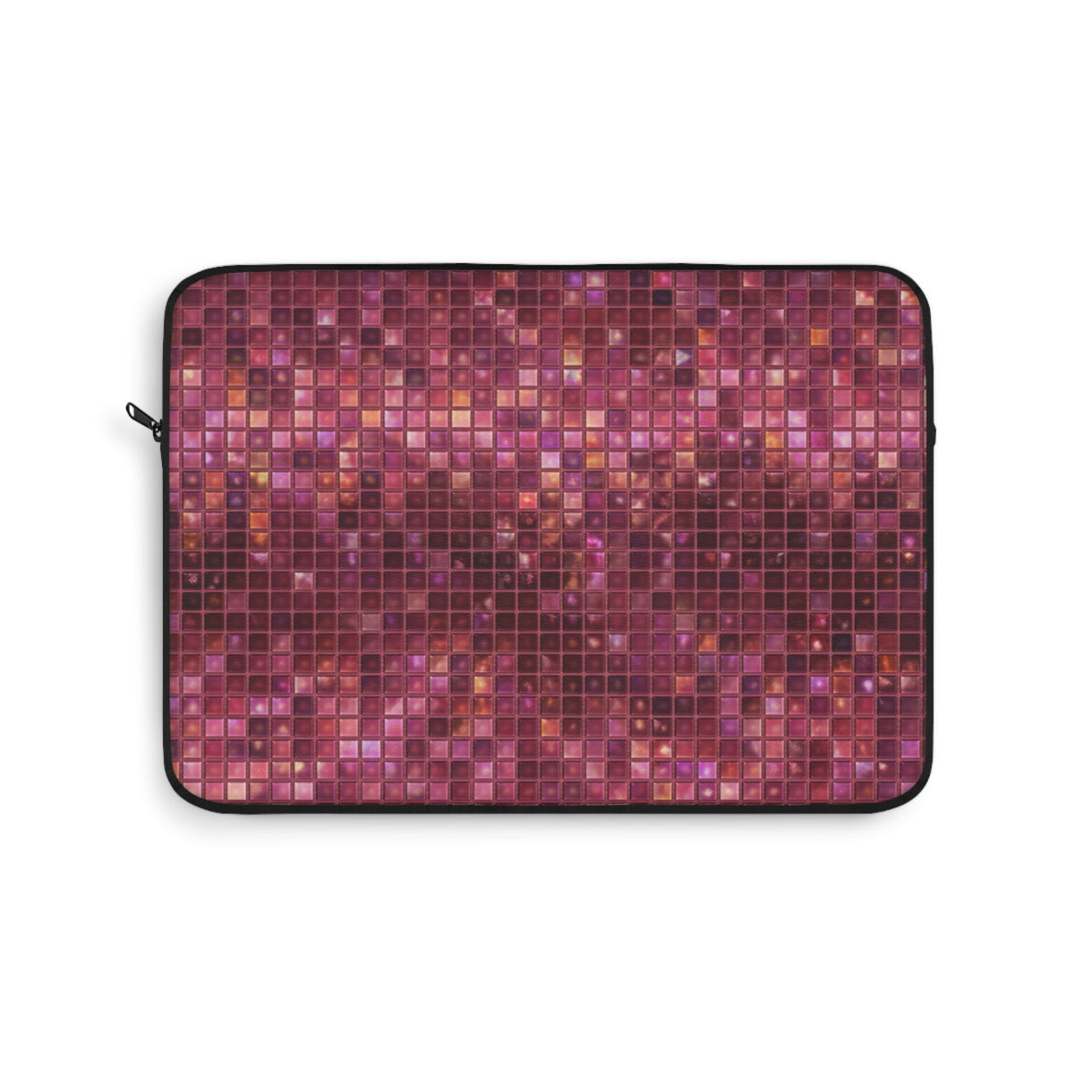 PLUM BURGUNDY MOSAIC IPAD & LAPTOP SLEEVE