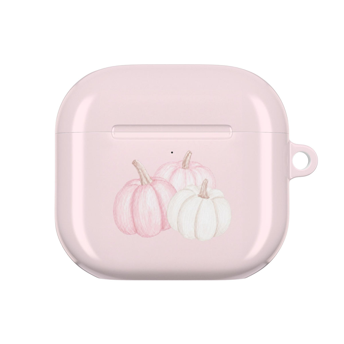 BABY PINK PUMPKINS AIRPOD CASE