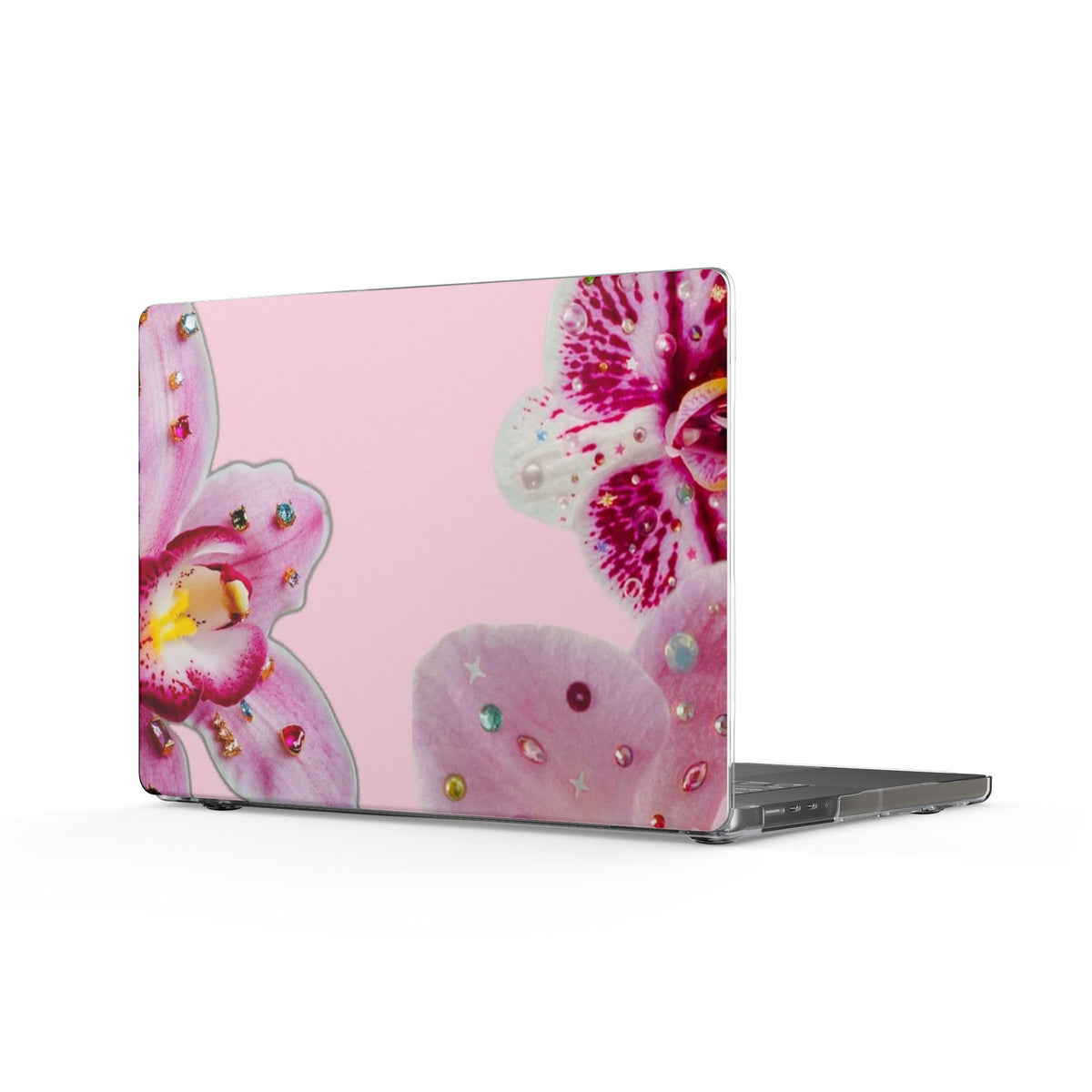 PINK FLEUR BIJOU MACBOOK COVERS