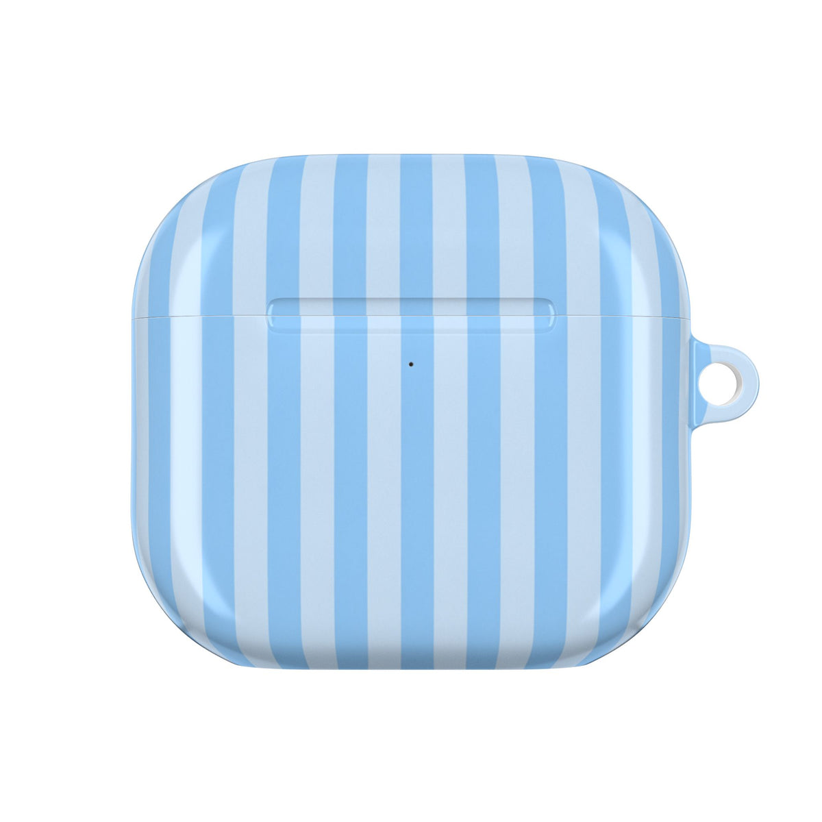 BLUEBERRY MILK STRIPES AIRPOD CASE