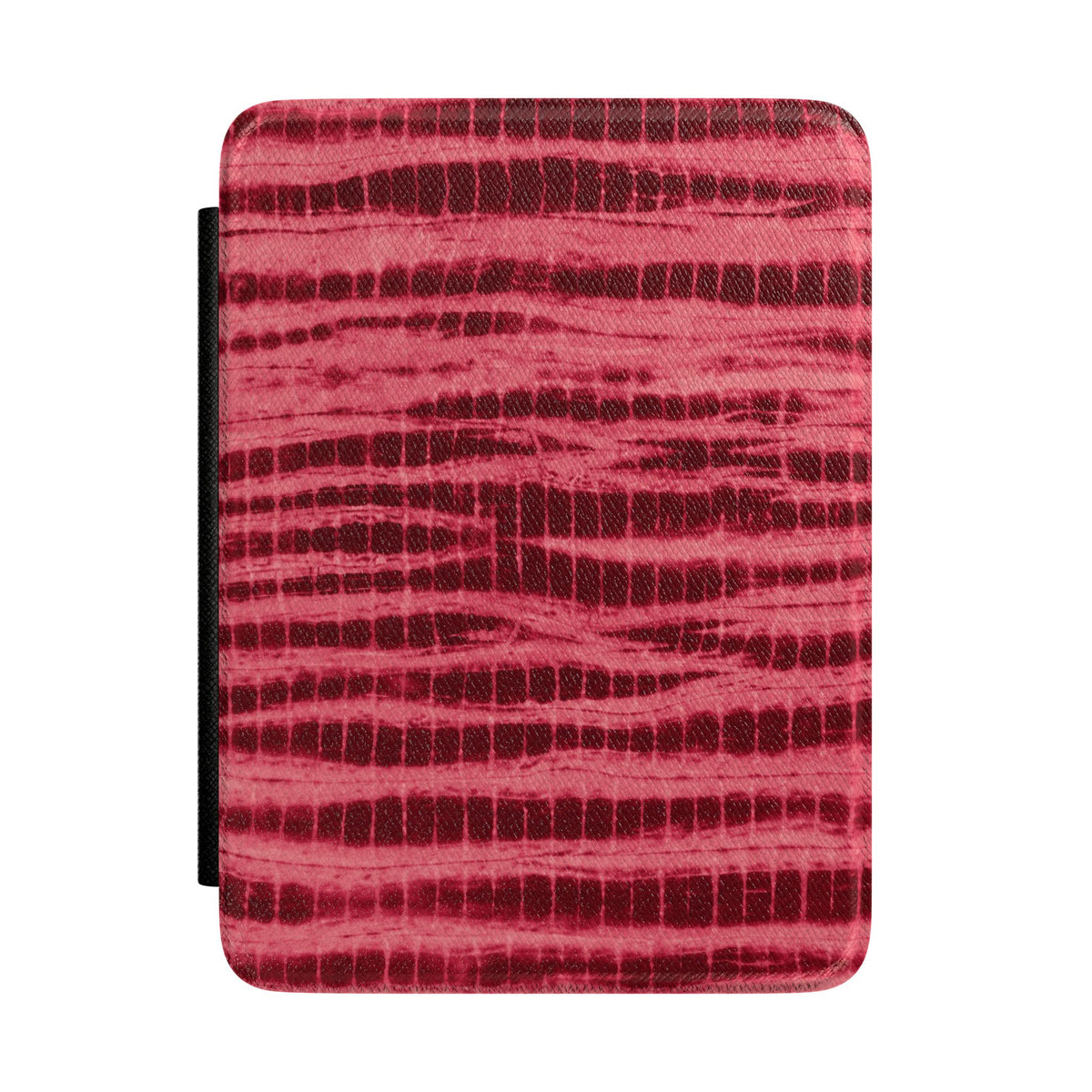 CHERRY RED BURGUNDY COASTAL WASH KINDLE CASE HARDCOVER