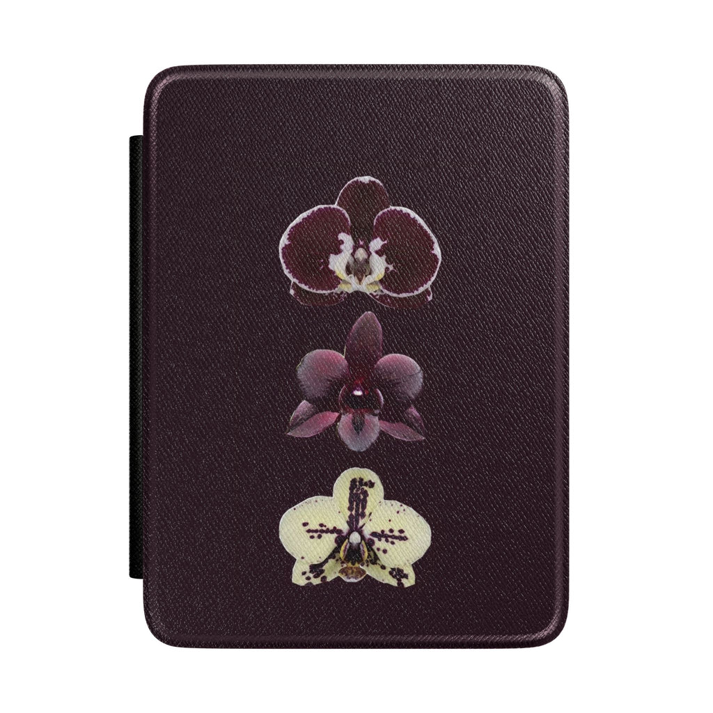 DARK PLUM FALL FLORAL KINDLE CASE HARDCOVER