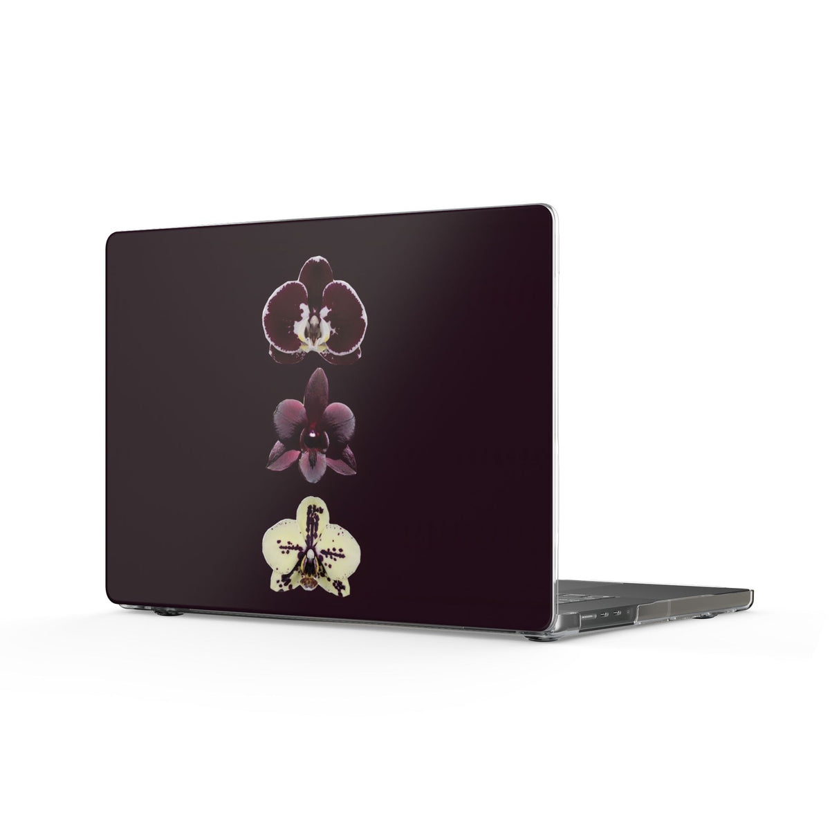 DARK PLUM FALL FLORAL MACBOOK COVERS