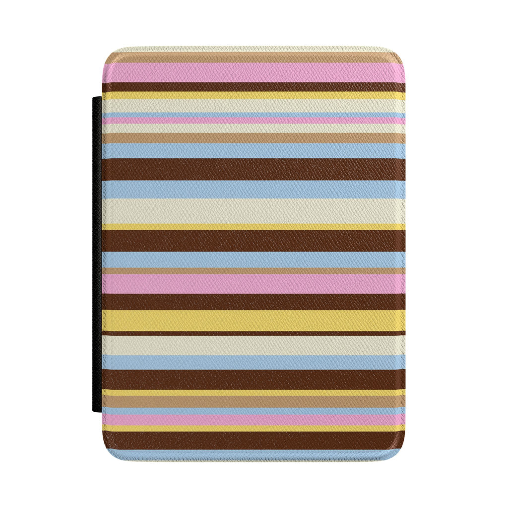 DOLCE STRIPES KINDLE CASE HARDCOVER