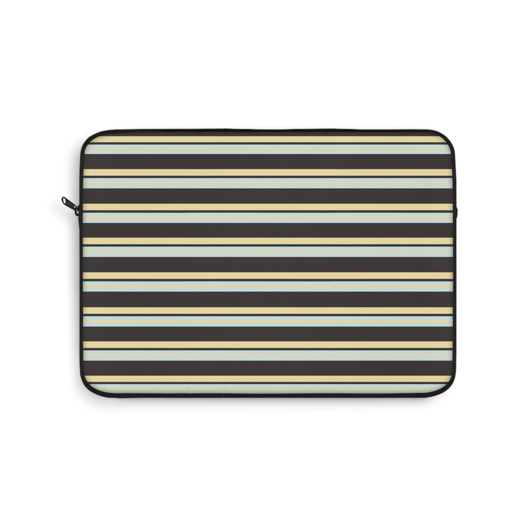 CAFÉ AU LAIT STRIPES IPAD & LAPTOP SLEEVE