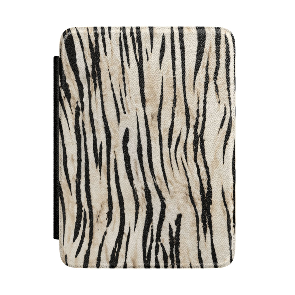 VANILLA ZEBRA KINDLE CASE HARDCOVER