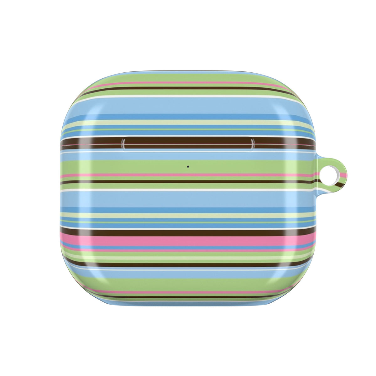 BLUE CABANA STRIPES AIRPOD CASE