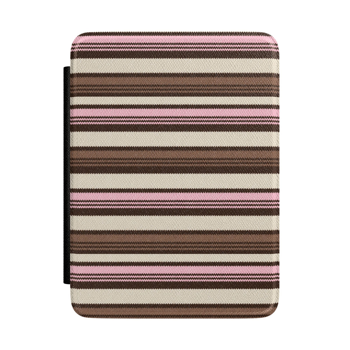 PINK TRUFFLE STRIPES KINDLE CASE HARDCOVER