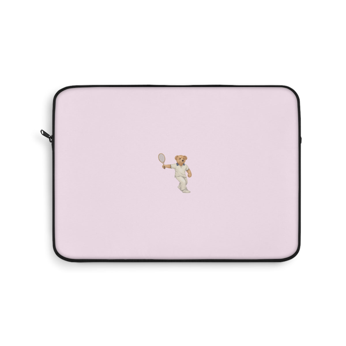 BABY PINK TENNIS TEDDY BEAR KINDLE IPAD & LAPTOP SLEEVE