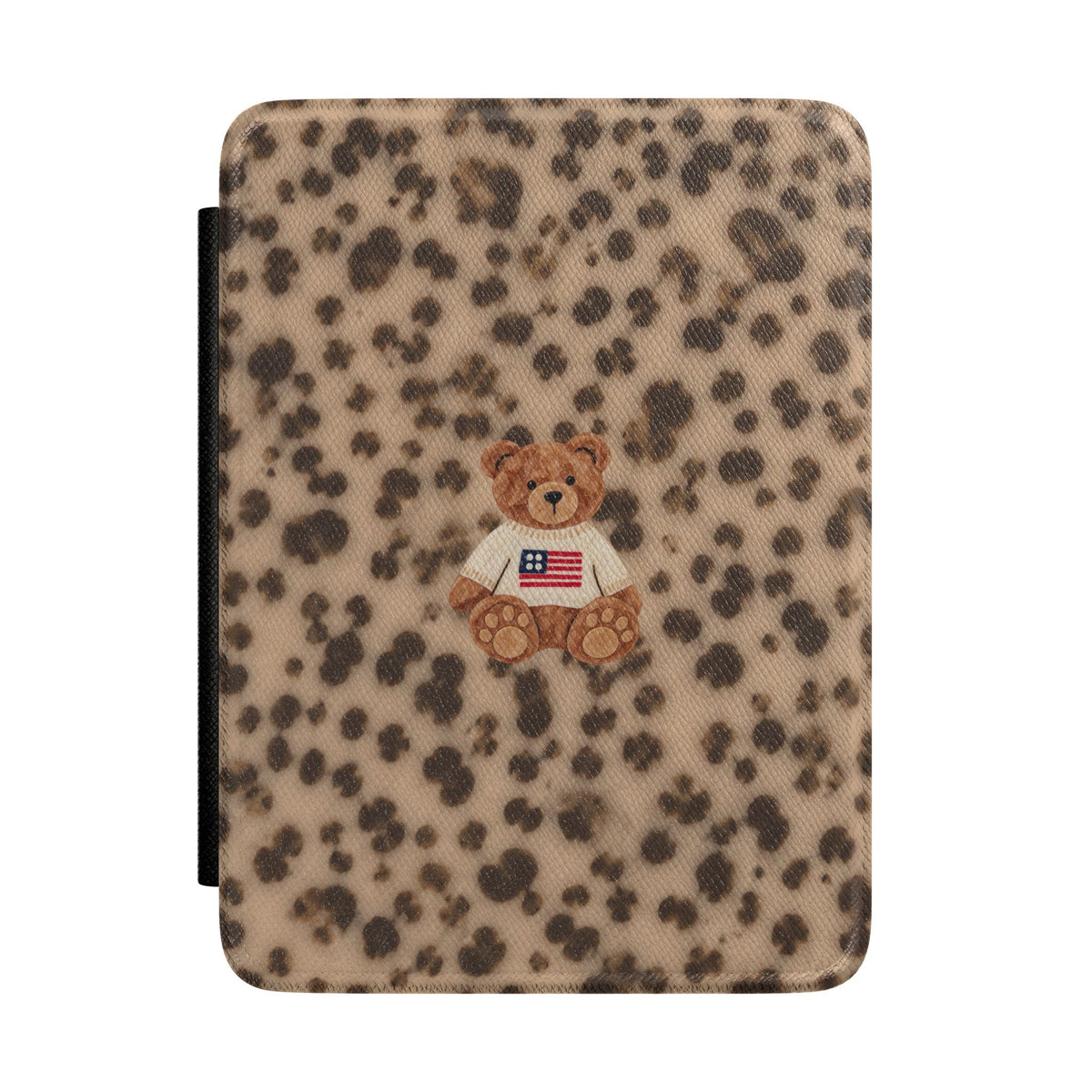 TORTOISE AMERICANA TEDDY BEAR KINDLE CASE HARDCOVER