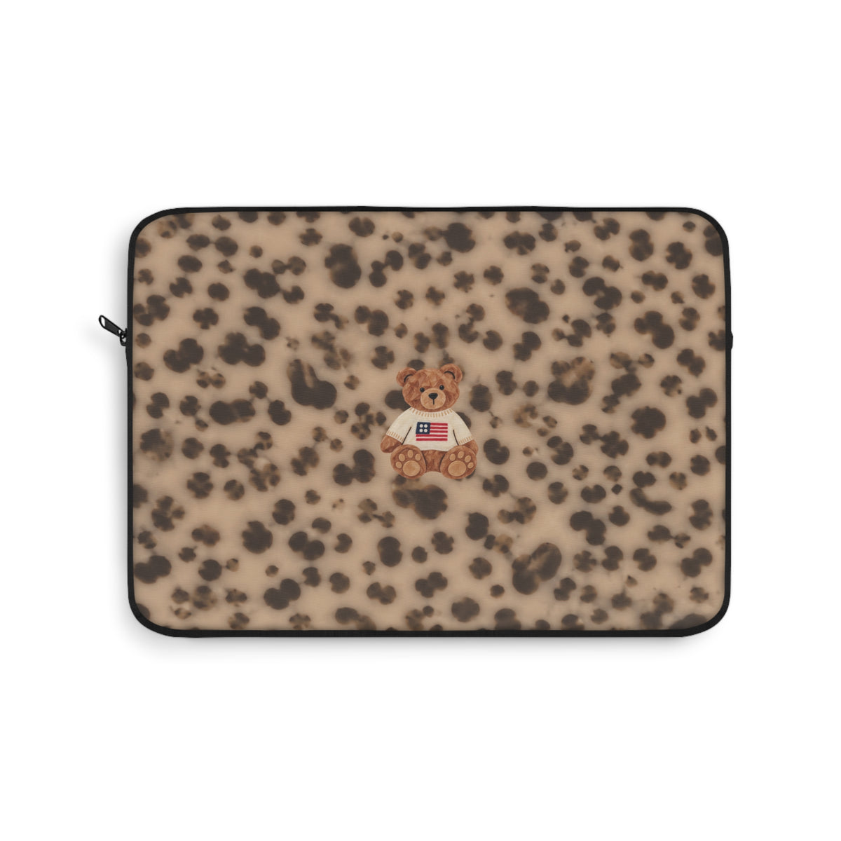 TORTOISE AMERICANA TEDDY BEAR KINDLE IPAD & LAPTOP SLEEVE
