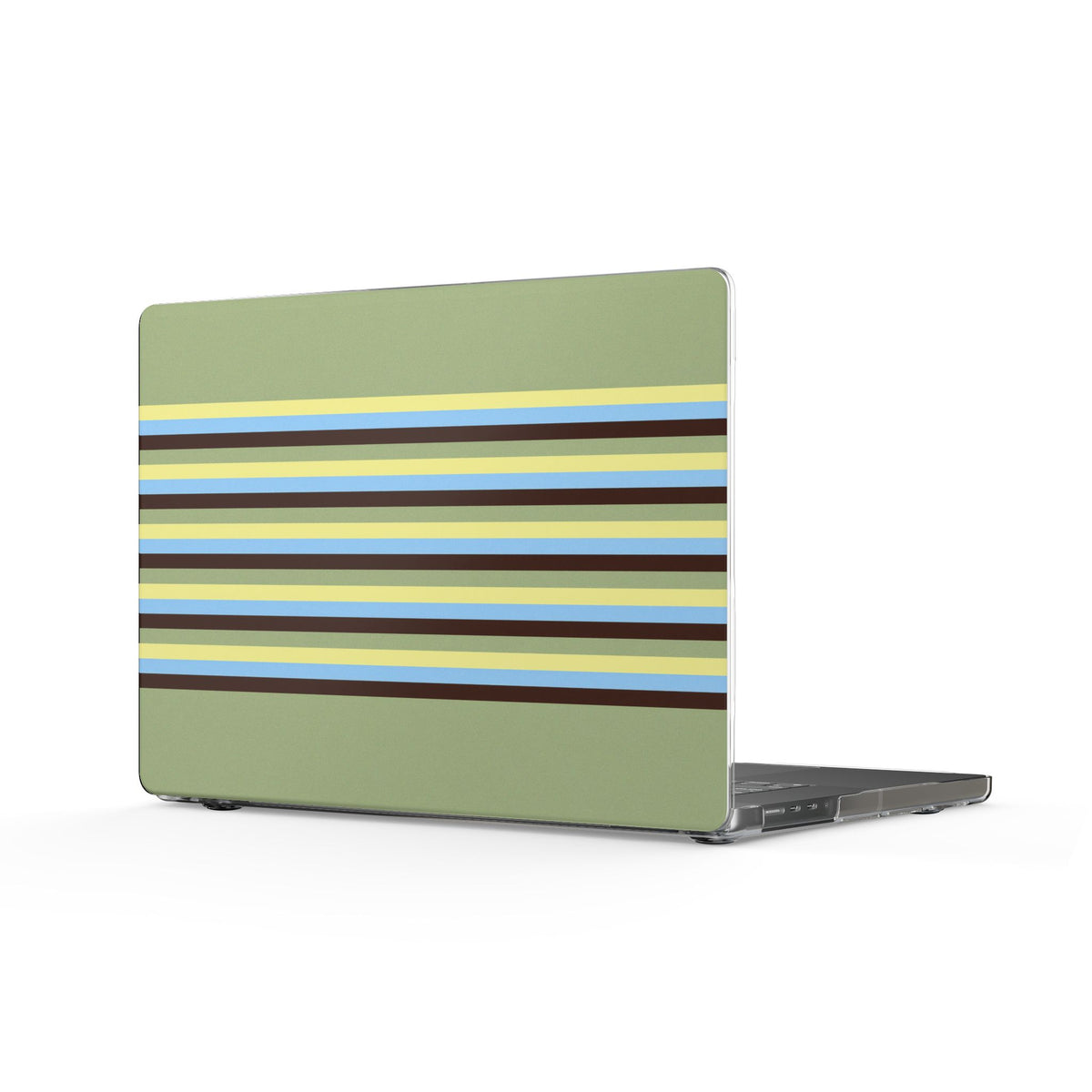 PISTACHIO STRIPES MACBOOK COVERS