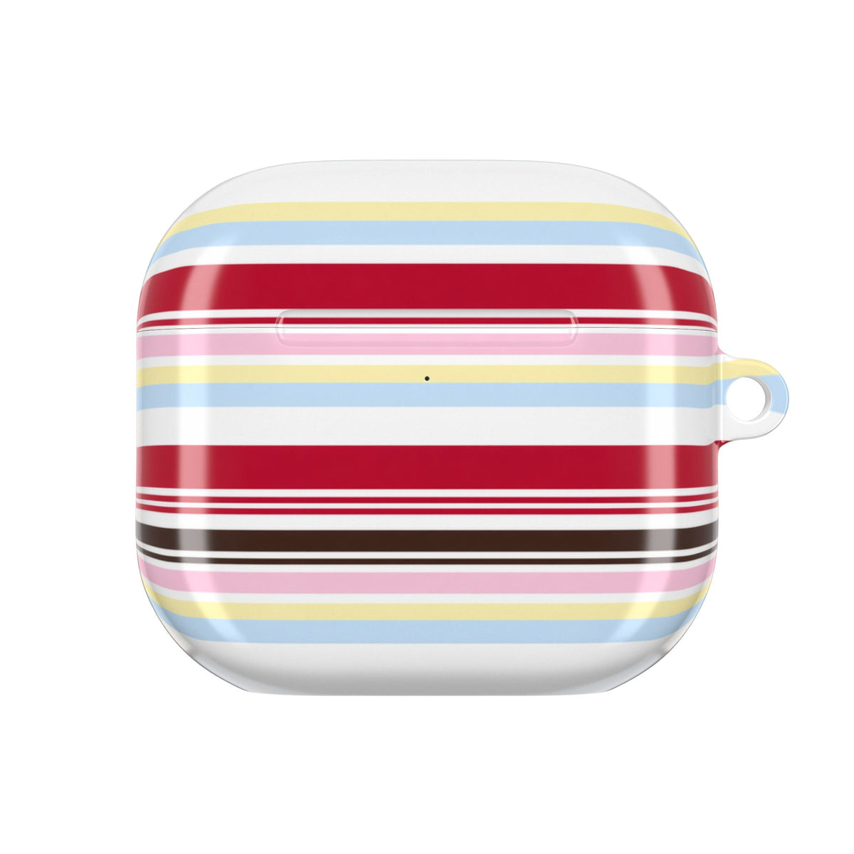 CHERRY SUNDAE STRIPES AIRPOD CASE