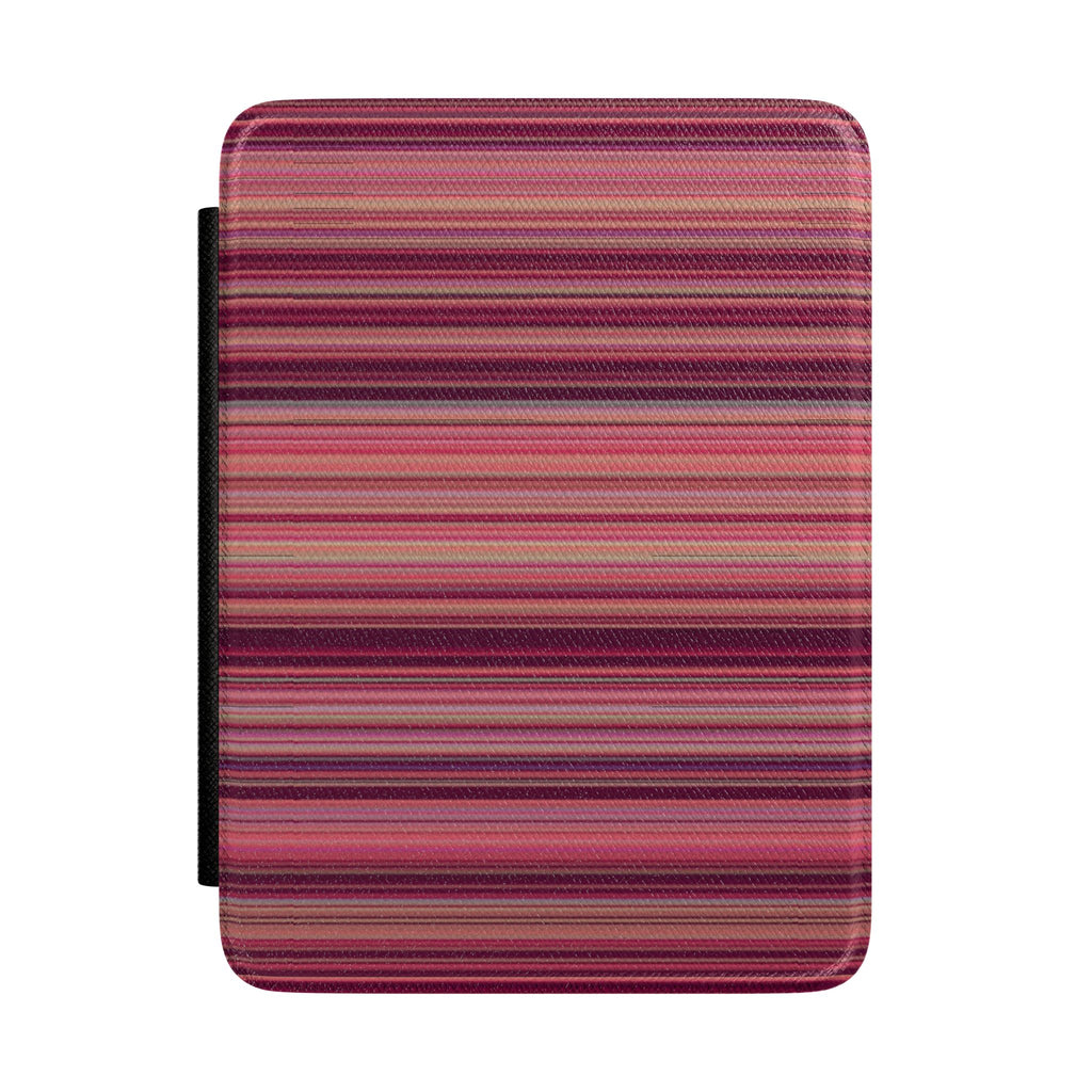 SANGRIA STRIPES KINDLE CASE HARDCOVER