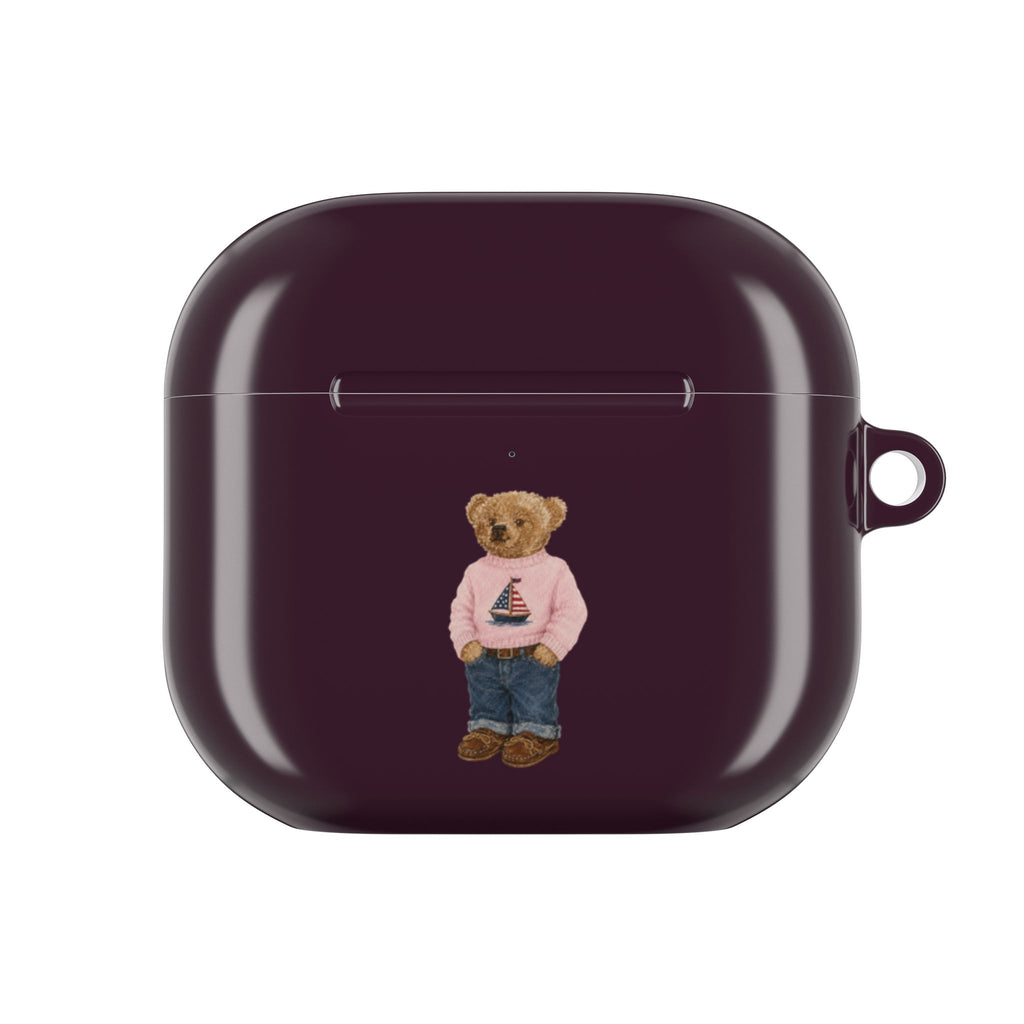 MULBERRY SAILOR TEDDY BEAR AIRPOD CASE