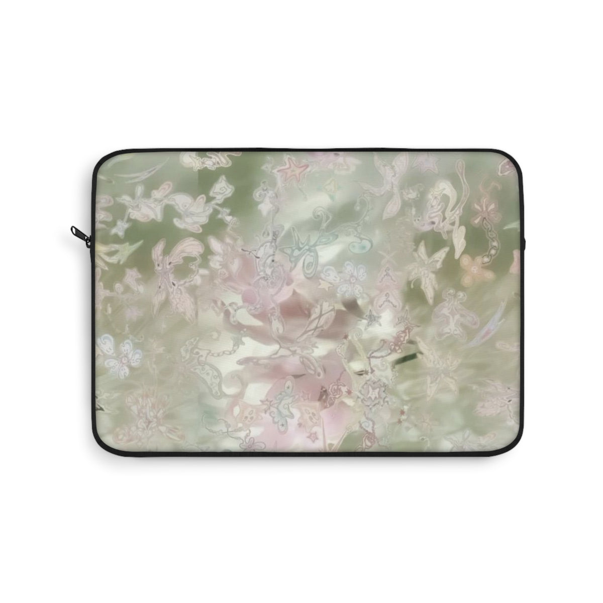 WHIMSY GREEN FLORAL KINDLE IPAD & LAPTOP SLEEVE