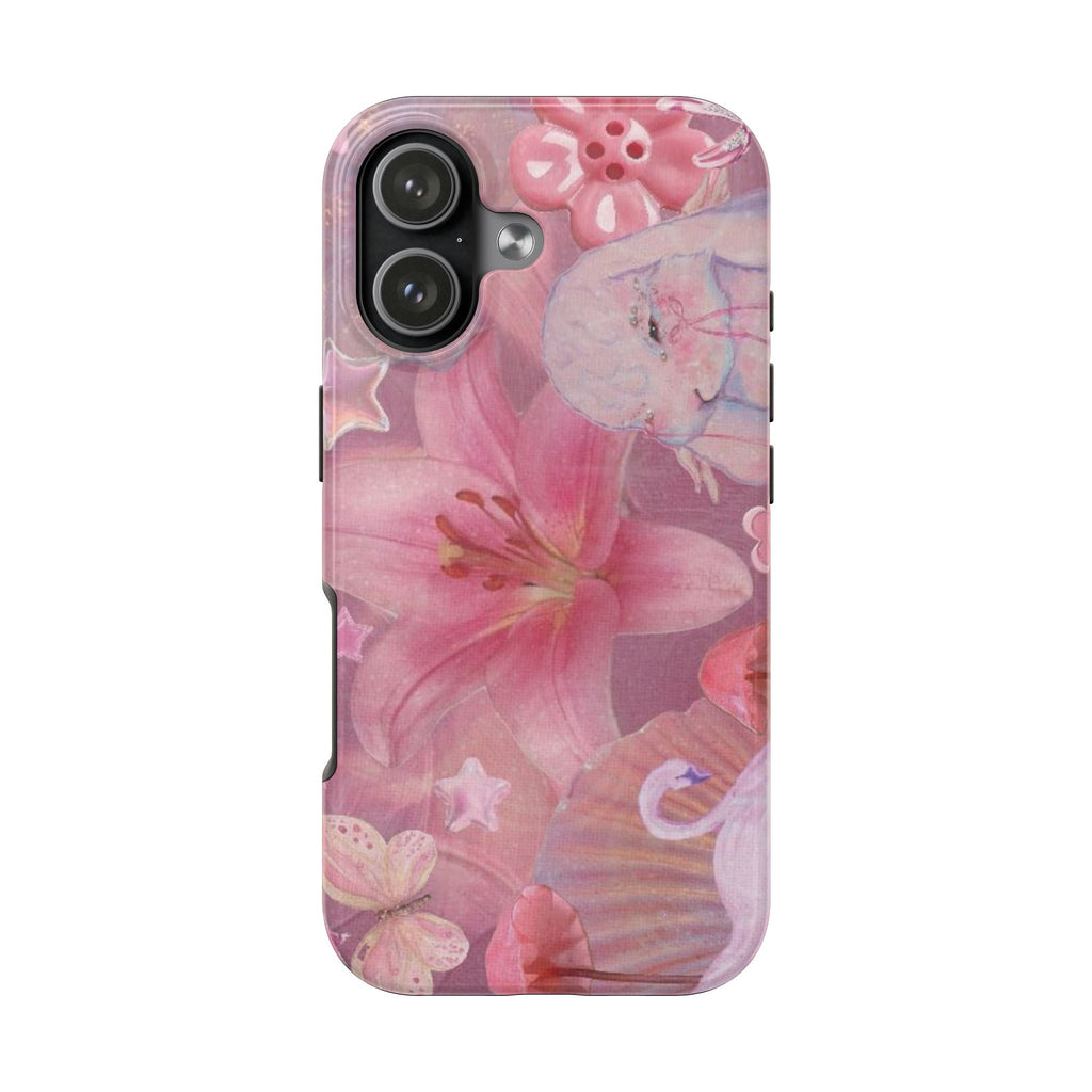 WHIMSY LILY FLORAL PHONE CASE