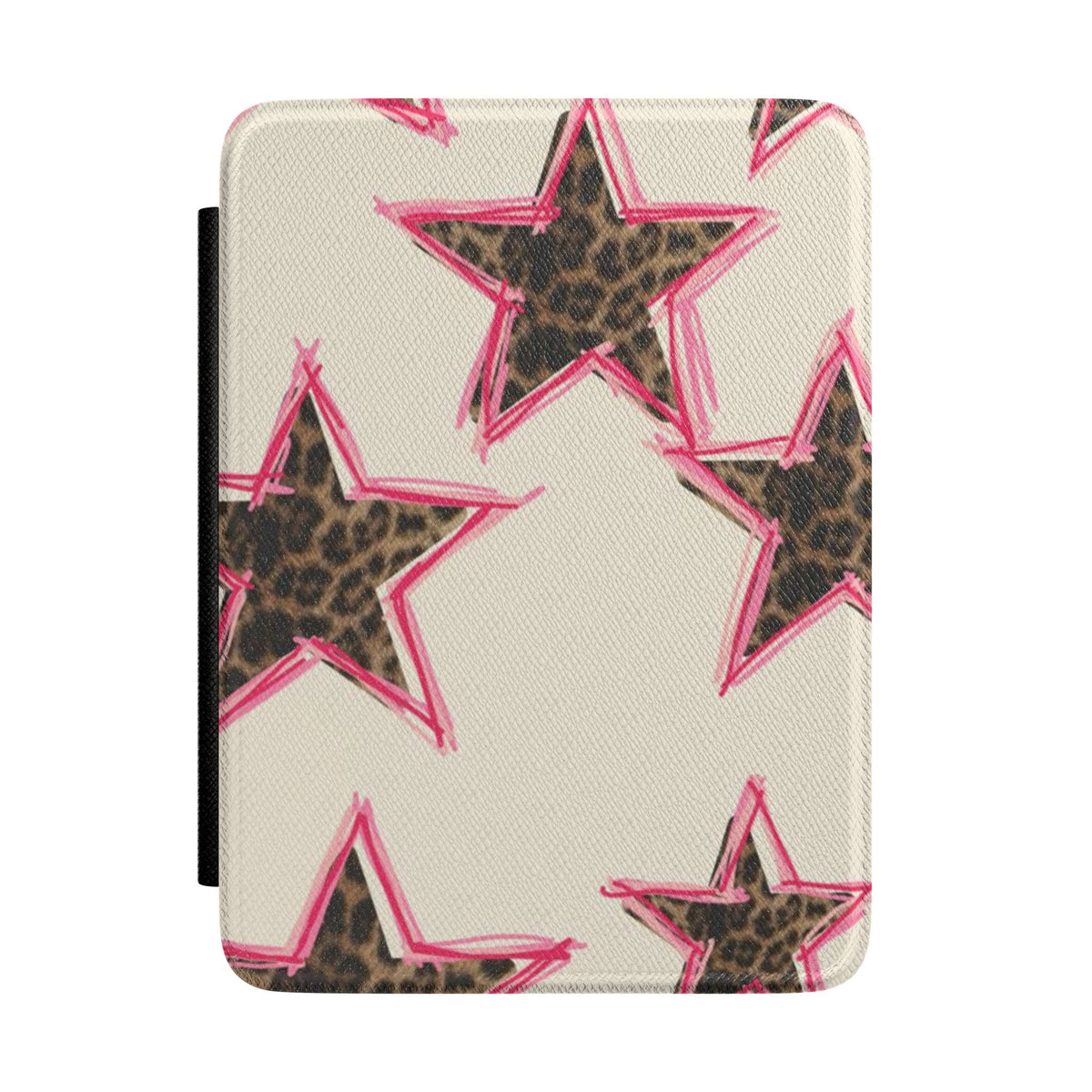 LEOPARD STARS KINDLE CASE HARDCOVER