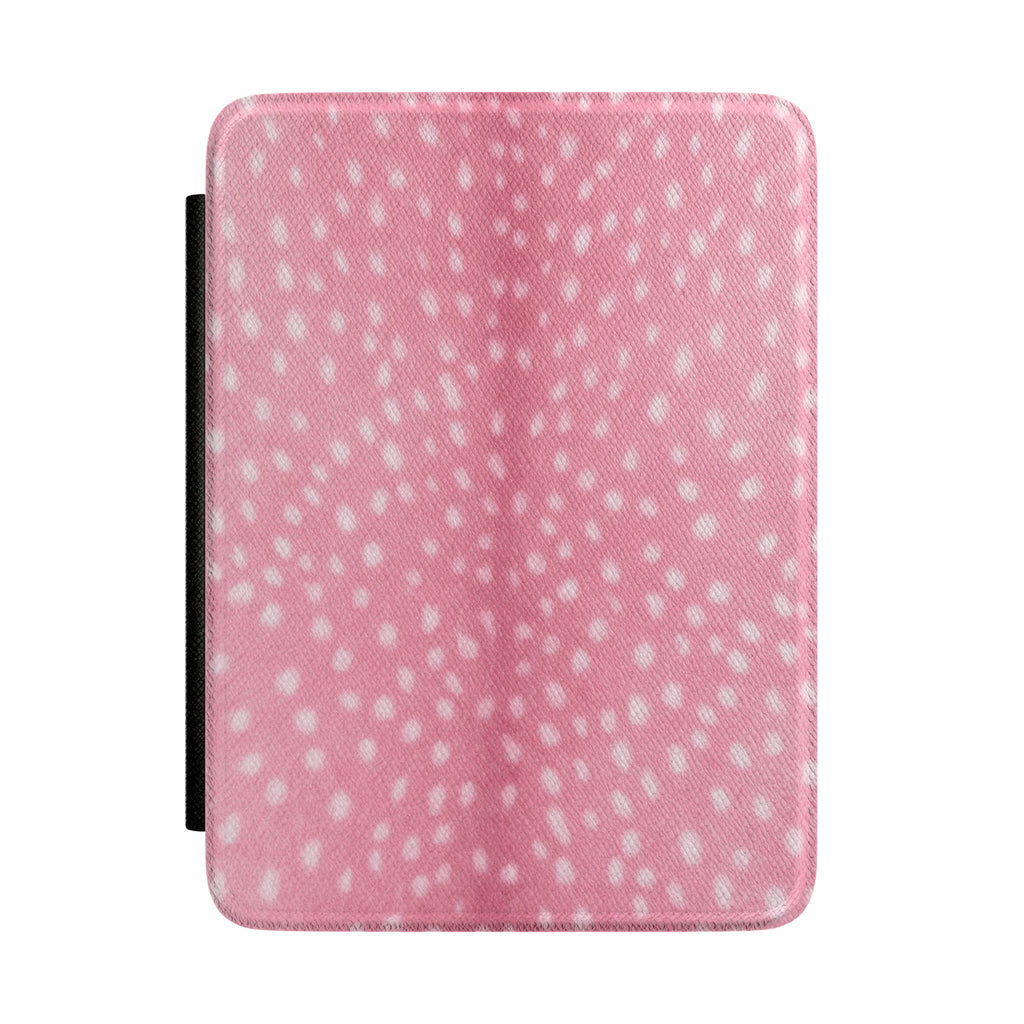 PINK FAWN FUR DEER KINDLE CASE HARDCOVER