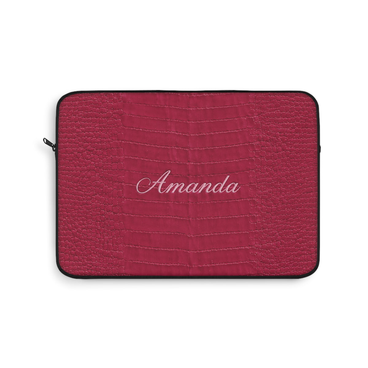 PERSONALIZED PRINTED RASPBERRY CROC NAME CUSTOM KINDLE IPAD & LAPTOP SLEEVE