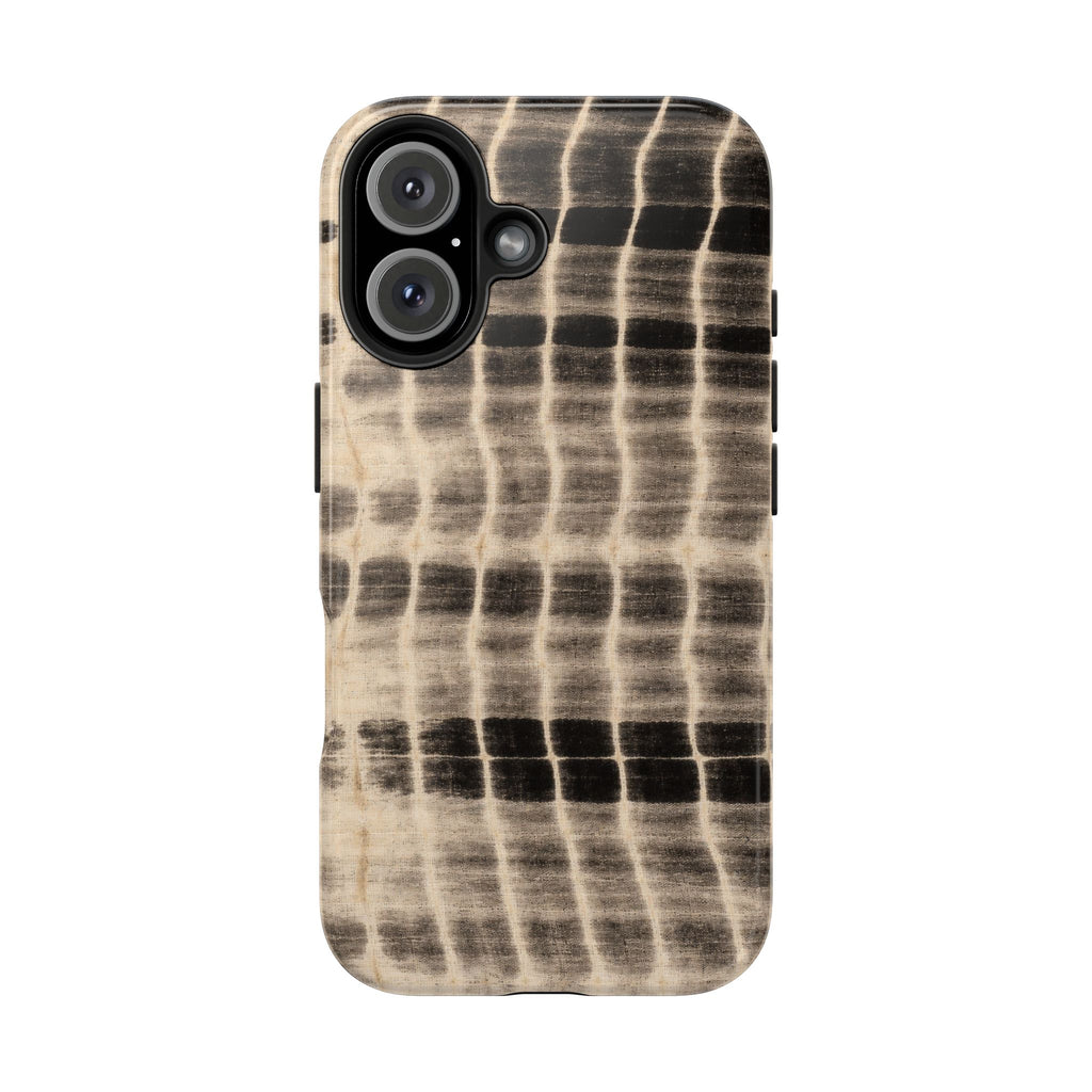 SMOKE SHIBORI TIE-DYE PHONE CASE