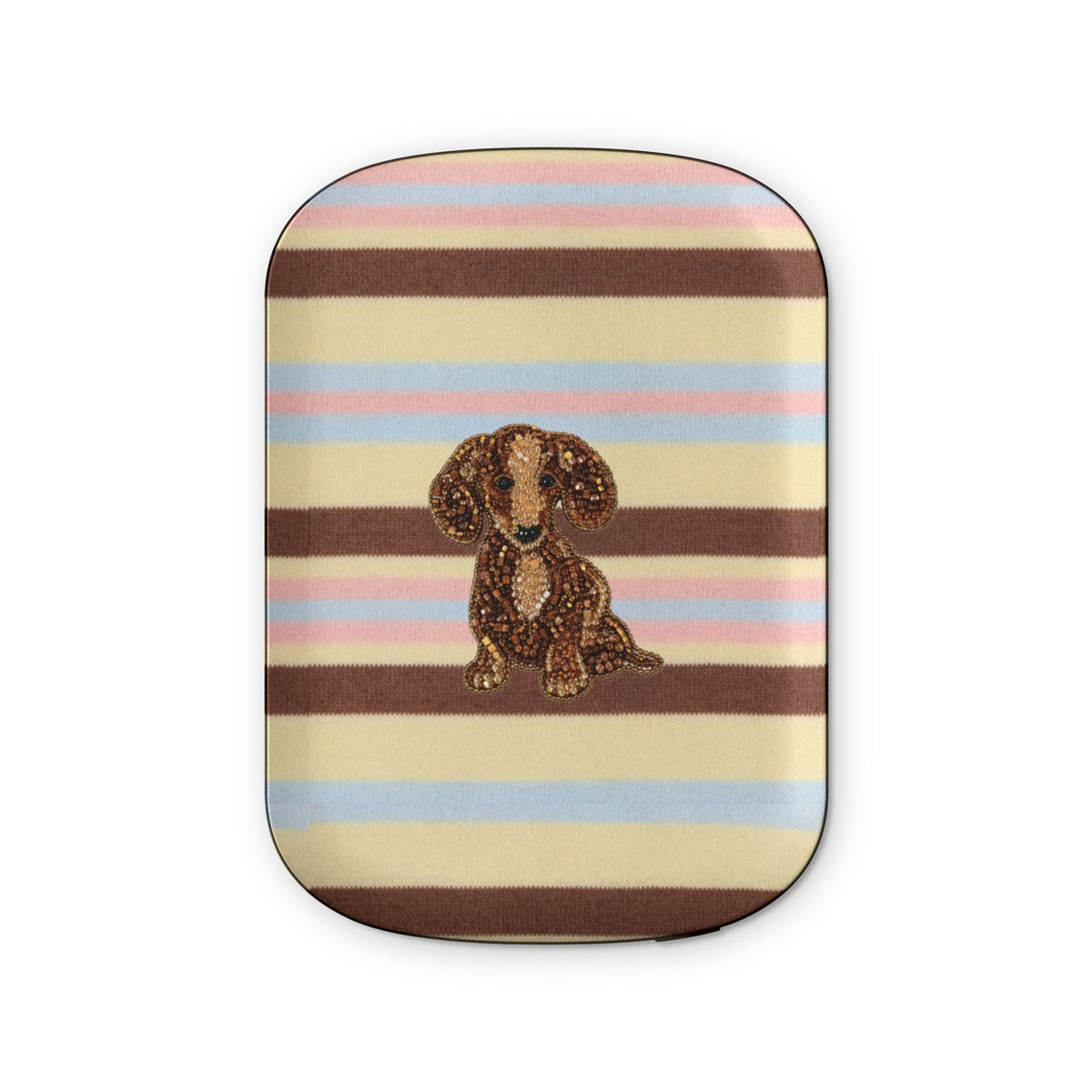 BUTTERSCOTCH STRIPES DACHSHUND PUPPY PORTABLE MAGSAFE CHARGER BATTERY PACK