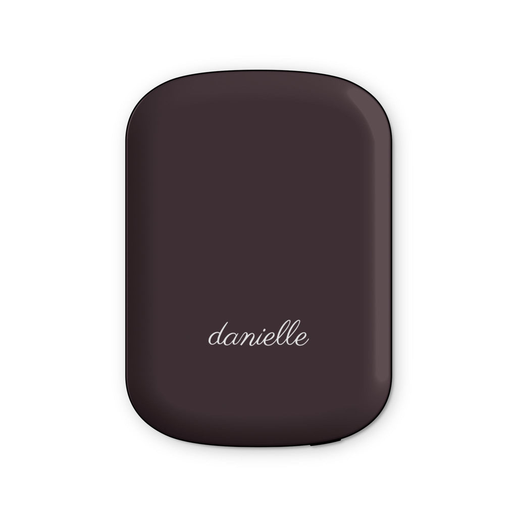 PERSONALIZED NAME CUSTOM PLUM PORTABLE MAGSAFE CHARGER BATTERY PACK