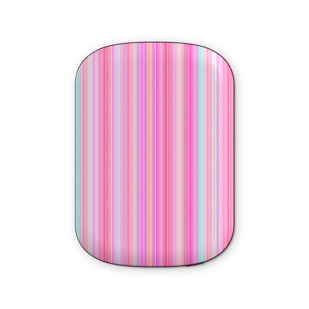 LAS VEGAS PINK STRIPES PORTABLE MAGSAFE CHARGER BATTERY PACK