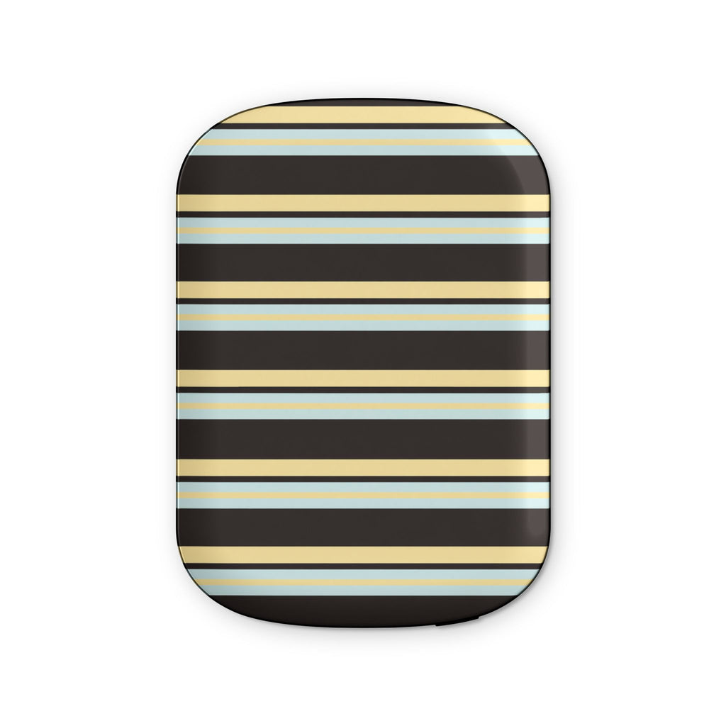 CAFÉ AU LAIT STRIPES PORTABLE MAGSAFE CHARGER BATTERY PACK