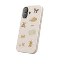 COZY BROWN TEDDY BEAR BAG ECO-FRIENDLY MAGSAFE® PHONE CASE