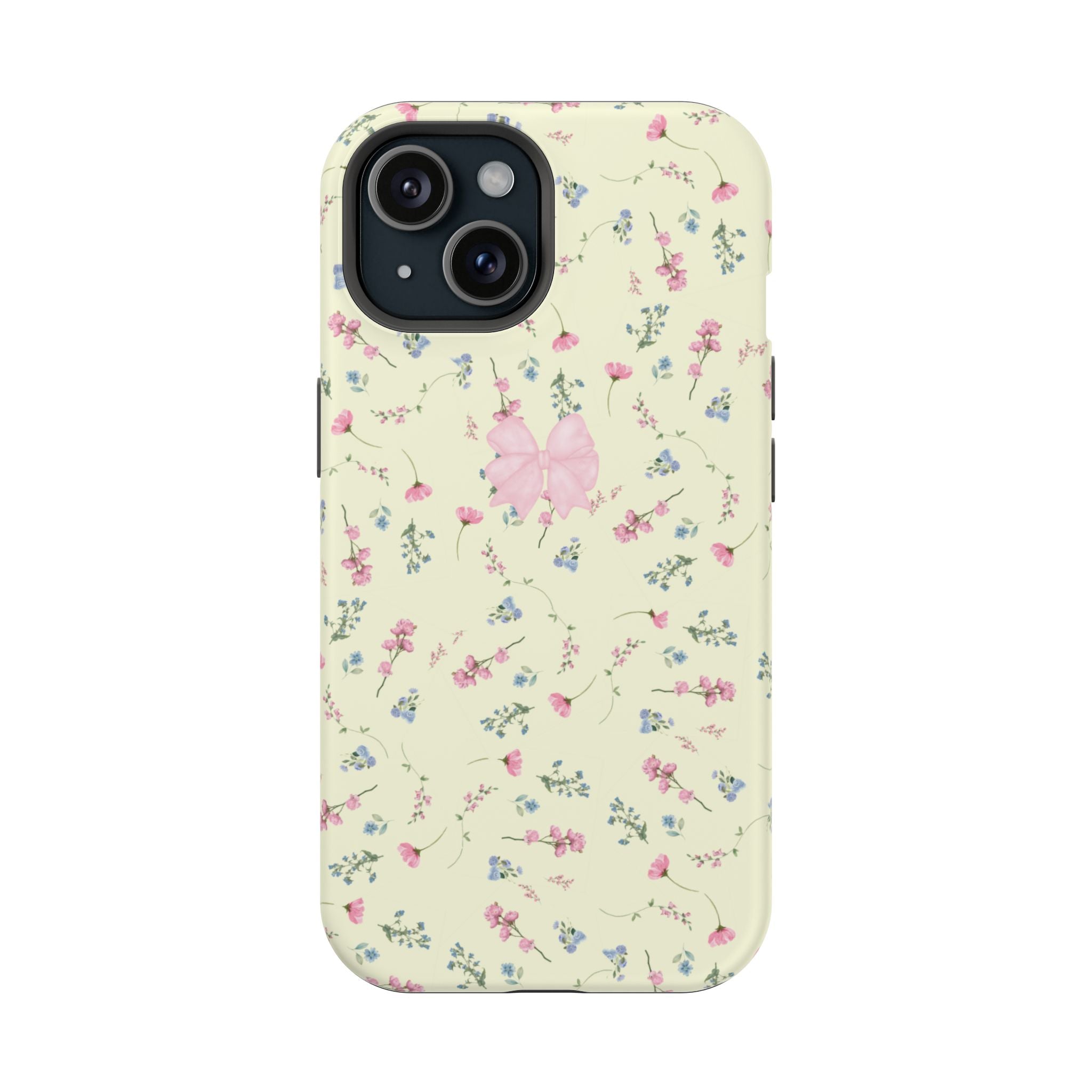 VINTAGE YELLOW FLORAL PHONE CASE