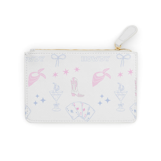COUNTRY GIRL HOWDY LEATHER POUCH