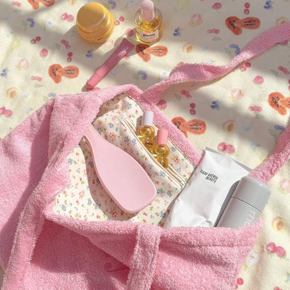 PINK TEDDY TOTE BAG