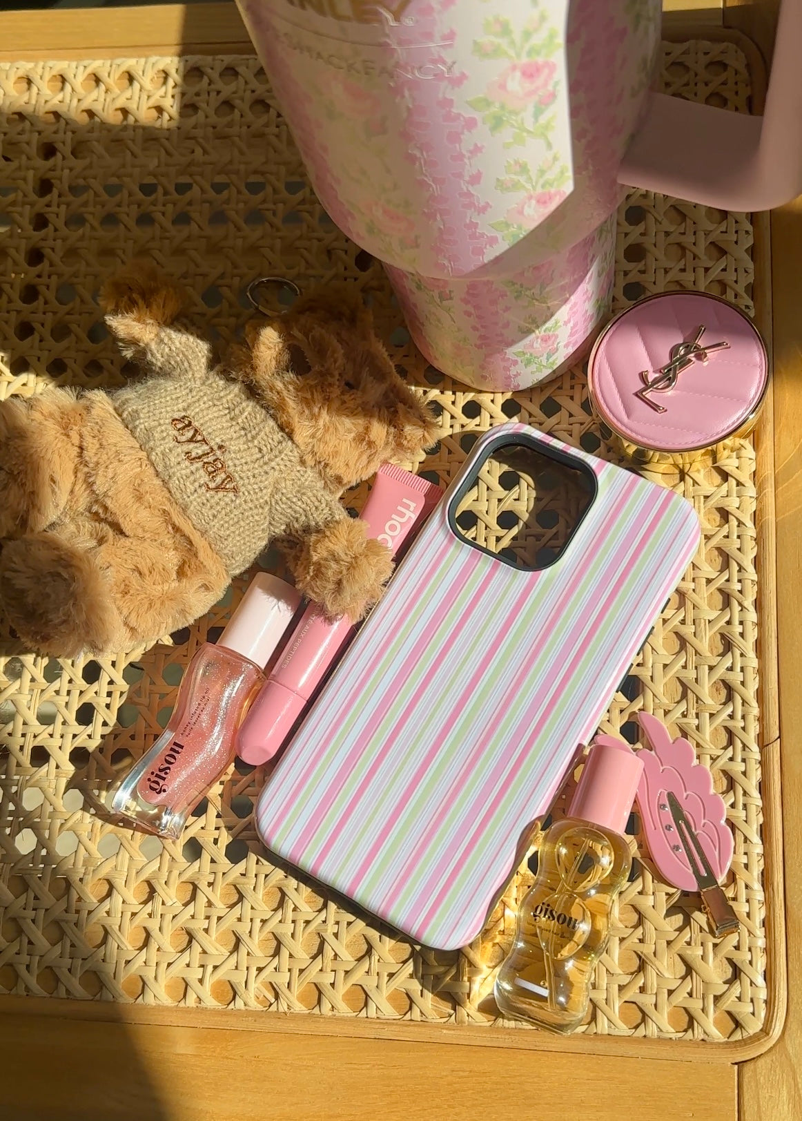 ST. BARTHS STRIPES PHONE CASE