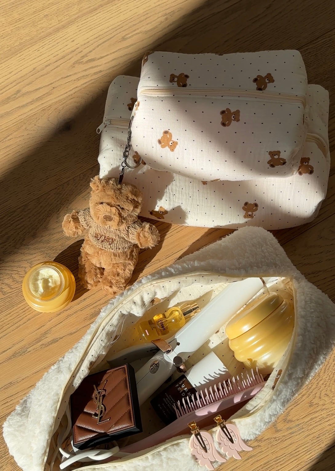 TEDDY BEAR POLKA DOT