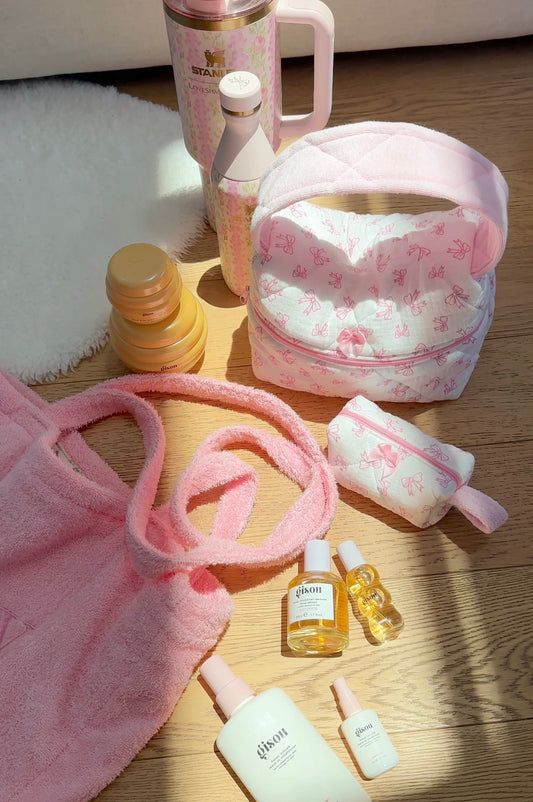 PINK COQUETTE BOW HANDBAG